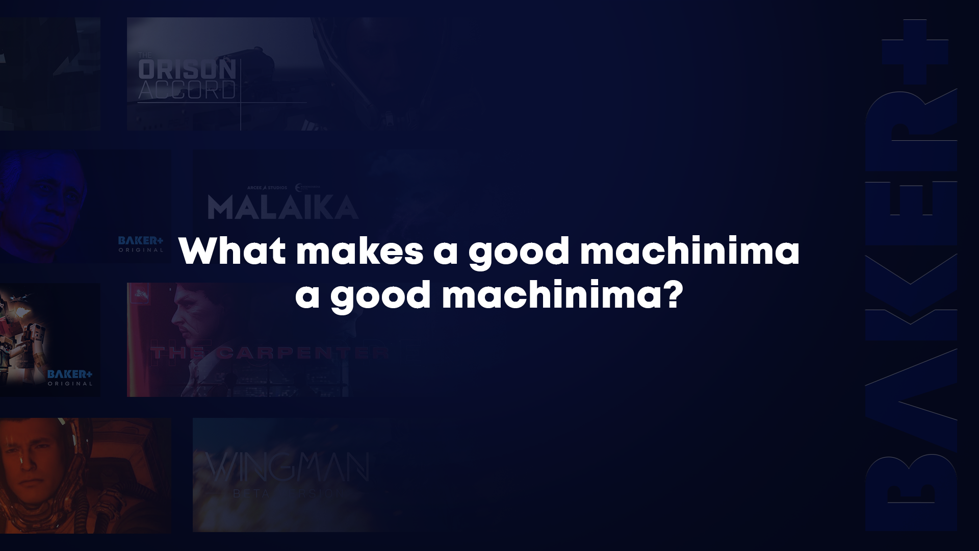 What Makes A Machinima A Good Machinima?